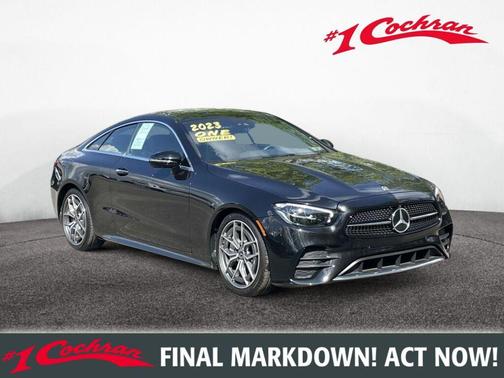 Obsidian Black Metallic 2023 Mercedes-Benz E-Class 4MATIC