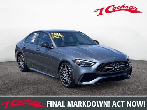 Selenite Grey Metallic 2023 Mercedes-Benz C-Class C 300 4MATIC