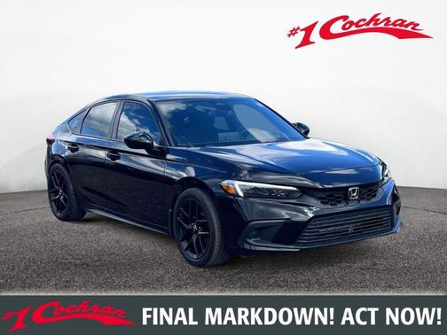 Crystal Black Pearl 2022 Honda Civic Sport