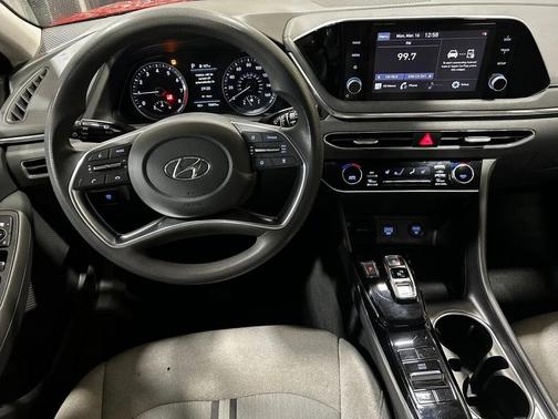 Calypso Red 2021 Hyundai SONATA SEL