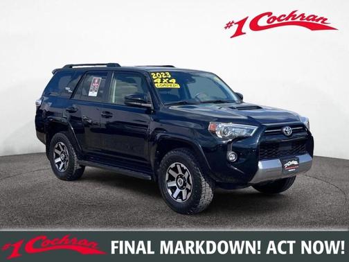 Midnight Black Metallic 2023 Toyota 4Runner TRD Off Road