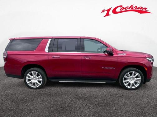 Cherry Red Tintcoat 2021 Chevrolet Suburban 4WD High Country