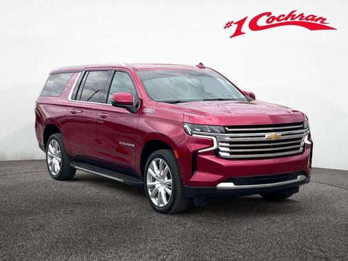Cherry Red Tintcoat 2021 Chevrolet Suburban 4WD High Country