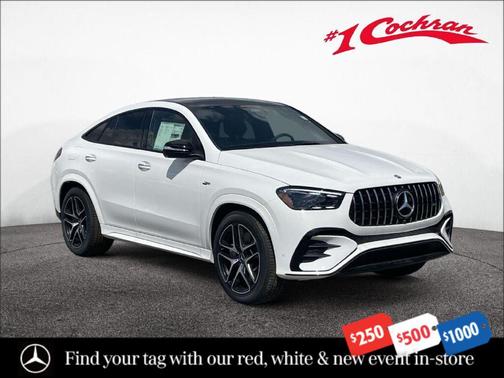 Polar White 2026 Mercedes-Benz AMG GLE 53 4MATIC+ Coupe