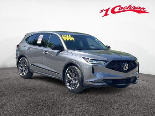 Liquid Carbon Metallic 2022 Acura MDX A-Spec Package