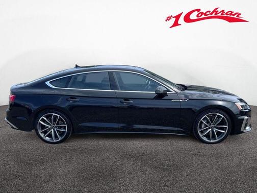 Mythos Black Metallic 2023 Audi A5 Sportback 45 S Line Premium Plus