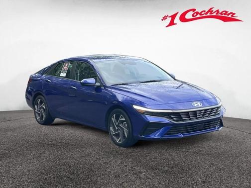 Intense Blue 2025 Hyundai ELANTRA SEL