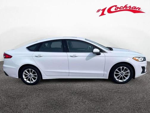 Oxford White 2020 Ford Fusion SE