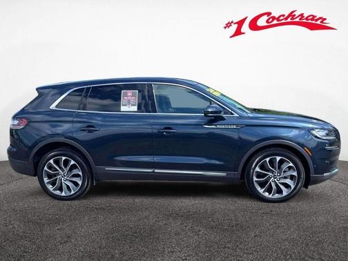 Flight Blue Metallic Clearcoat 2023 Lincoln Nautilus Reserve
