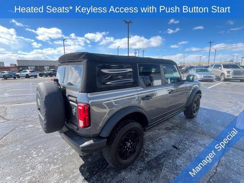 Carbonized Gray Metallic 2022 Ford Bronco Black Diamond