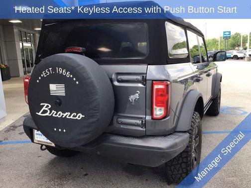Carbonized Gray Metallic 2022 Ford Bronco Black Diamond