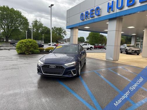 Blue 2022 Audi A4 45 S line Premium Plus