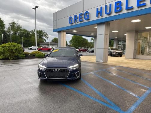 Blue 2022 Audi A4 45 S line Premium Plus