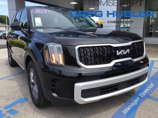 Ebony Black 2024 Kia Telluride LX