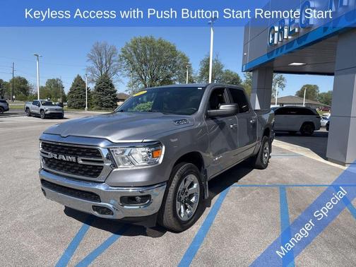 Billet Silver Metallic Clearcoat 2022 RAM 1500 Big Horn/Lone Star