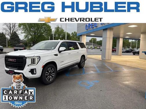 Summit White 2023 GMC Yukon XL 4WD AT4