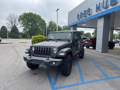 Granite Crystal Metallic Clearcoat 2019 Jeep Wrangler Unlimited Sport