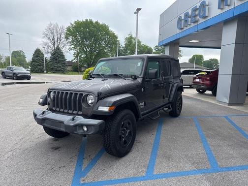 Granite Crystal Metallic Clearcoat 2019 Jeep Wrangler Unlimited Sport