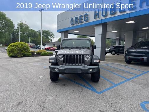 Granite Crystal Metallic Clearcoat 2019 Jeep Wrangler Unlimited Sport