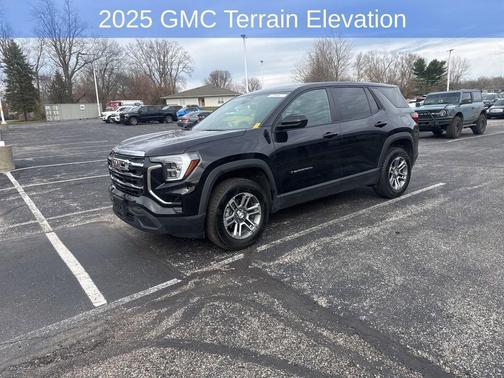 Ebony Twilight Metallic 2025 GMC Terrain AWD Elevation