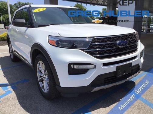 Oxford White 2020 Ford Explorer XLT