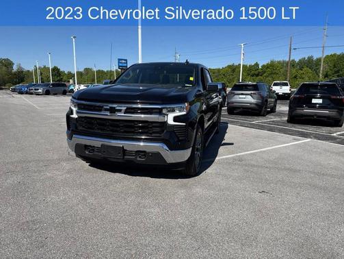 Black 2023 Chevrolet Silverado 1500 LT