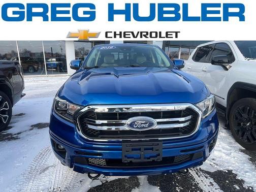 Lightning Blue Metallic 2019 Ford Ranger LARIAT