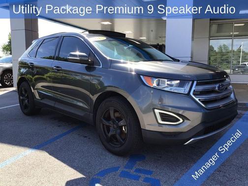 Gray 2015 Ford Edge SEL
