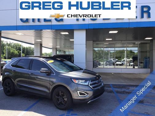 Gray 2015 Ford Edge SEL