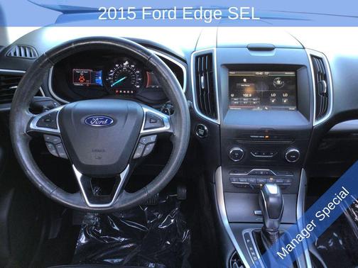 Gray 2015 Ford Edge SEL