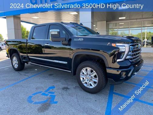 Black 2024 Chevrolet Silverado 3500 High Country