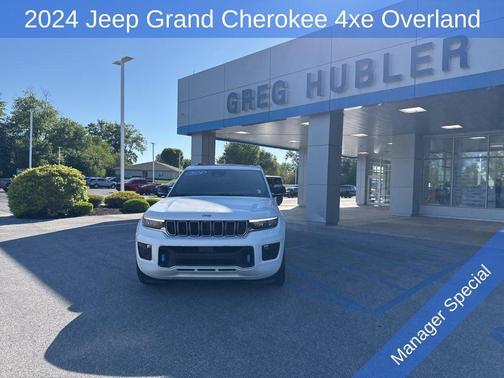 Bright White Clearcoat 2024 Jeep Grand Cherokee 4xe Overland