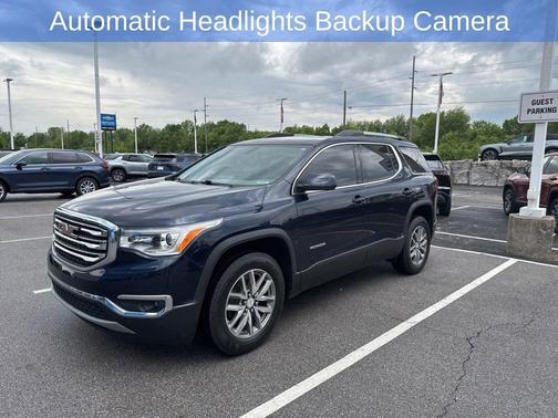 Dark Sapphire Blue Metallic 2017 GMC Acadia SLE-2