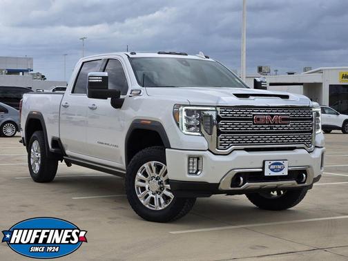 White Frost Tri-Coat 2021 GMC Sierra 2500 Denali