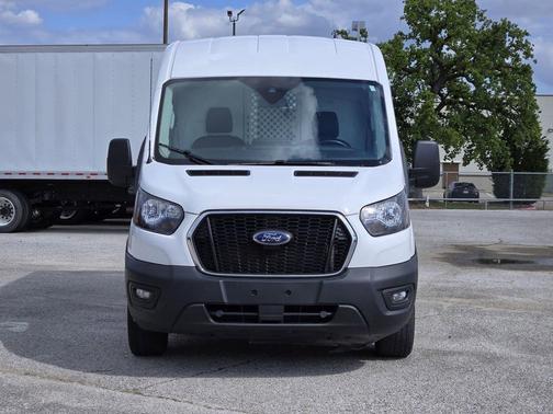 Oxford White 2024 Ford Transit-250 148 WB Medium Roof Cargo