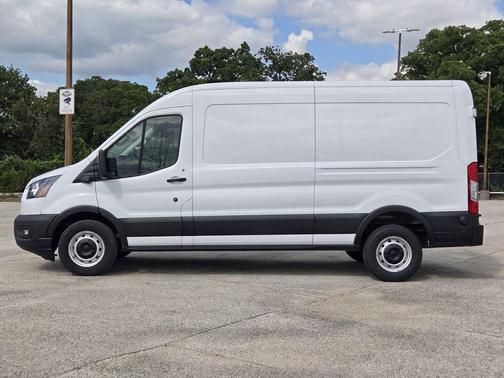 Oxford White 2024 Ford Transit-250 148 WB Medium Roof Cargo