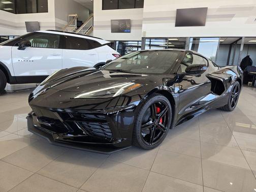Black 2026 Chevrolet Corvette Stingray w/1LT