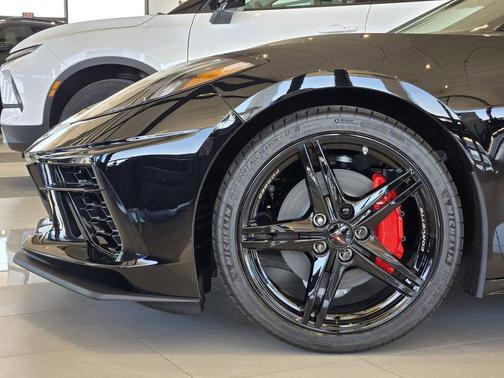 Black 2026 Chevrolet Corvette Stingray w/1LT