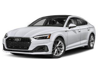 Glacier White Metallic 2024 Audi A5 Sportback 45 S line quattro Premium