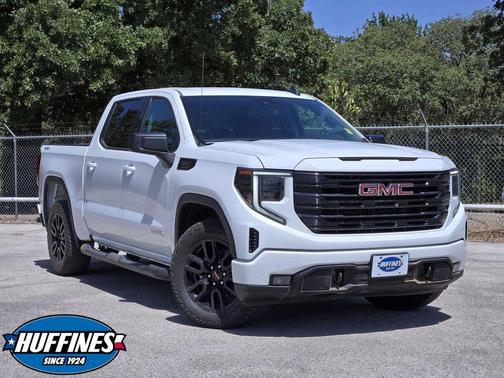 Summit White 2023 GMC Sierra 1500 Elevation