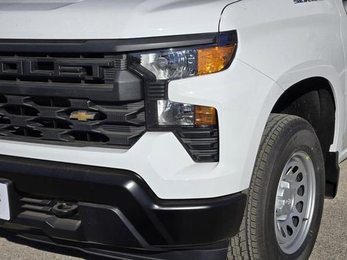 Summit White 2026 Chevrolet Silverado 1500 WT