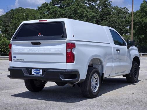 Summit White 2023 Chevrolet Silverado 1500 WT