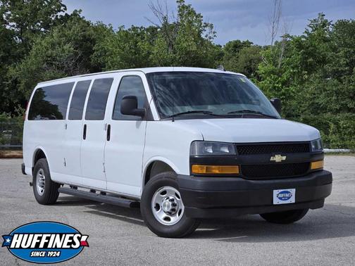 Summit White 2023 Chevrolet Express 3500 LS