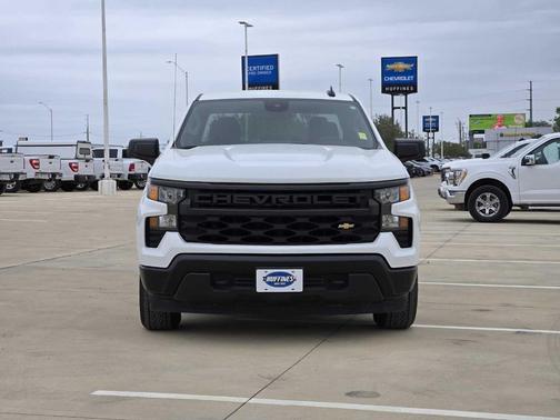 Summit White 2023 Chevrolet Silverado 1500 WT