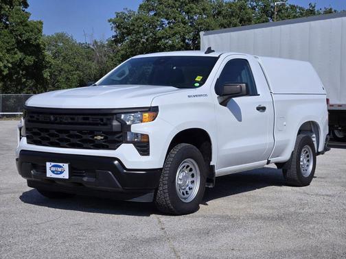 Summit White 2023 Chevrolet Silverado 1500 WT