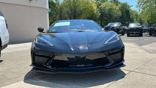 Black 2026 Chevrolet Corvette Stingray w/1LT