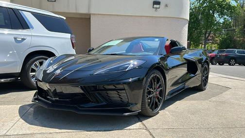 Black 2026 Chevrolet Corvette Stingray w/1LT