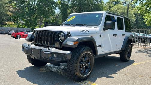 Bright White Clearcoat 2021 Jeep Wrangler Unlimited Sport