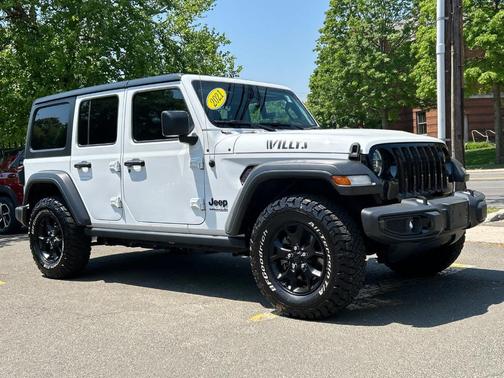Bright White Clearcoat 2021 Jeep Wrangler Unlimited Sport