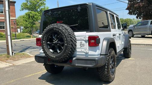 Bright White Clearcoat 2021 Jeep Wrangler Unlimited Sport